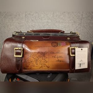 Patricia Nash Discovery Postcard Colletta Duffel Bag NWT (See Description)